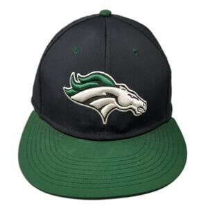 Broncos U.S. Flag Fitted Baseball Cap Multi L Embroidered 6 Panel The Game Pro